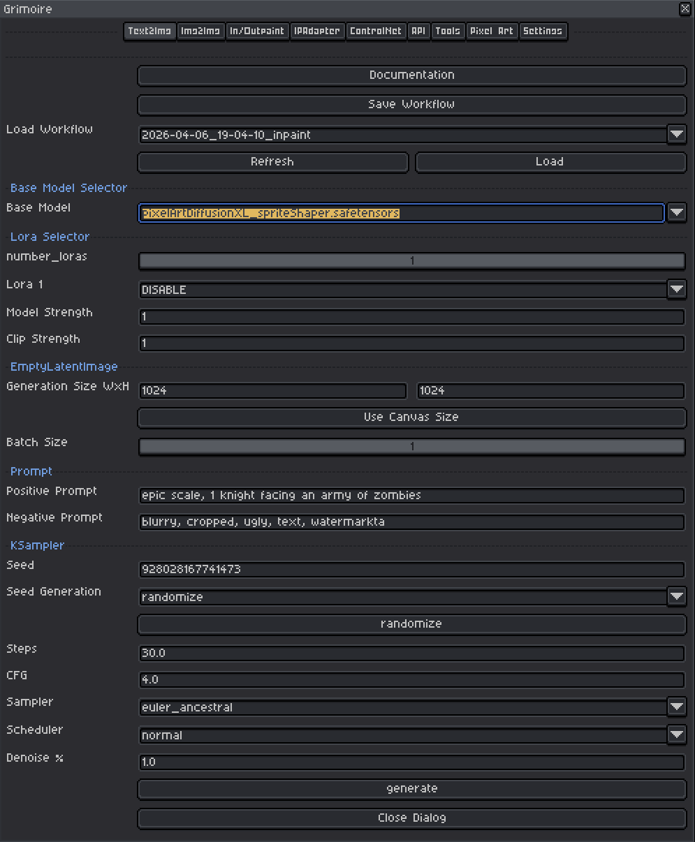 Example Settings
