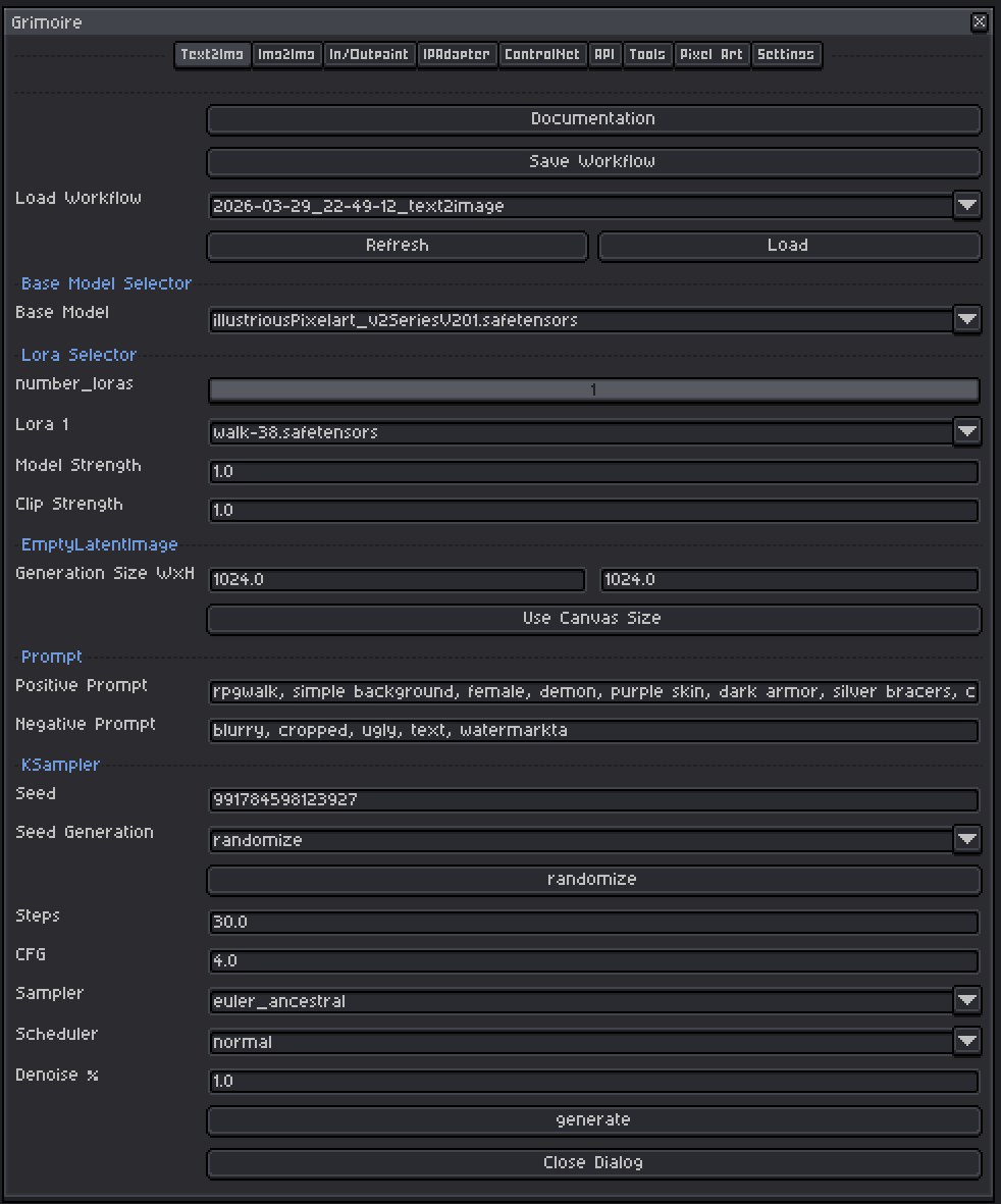 Text to Image Example